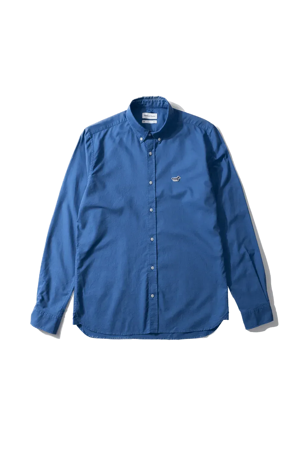 Camisa Edmmond Studios Bd Shirt Duck Edition Oxford Ns Plain Blue