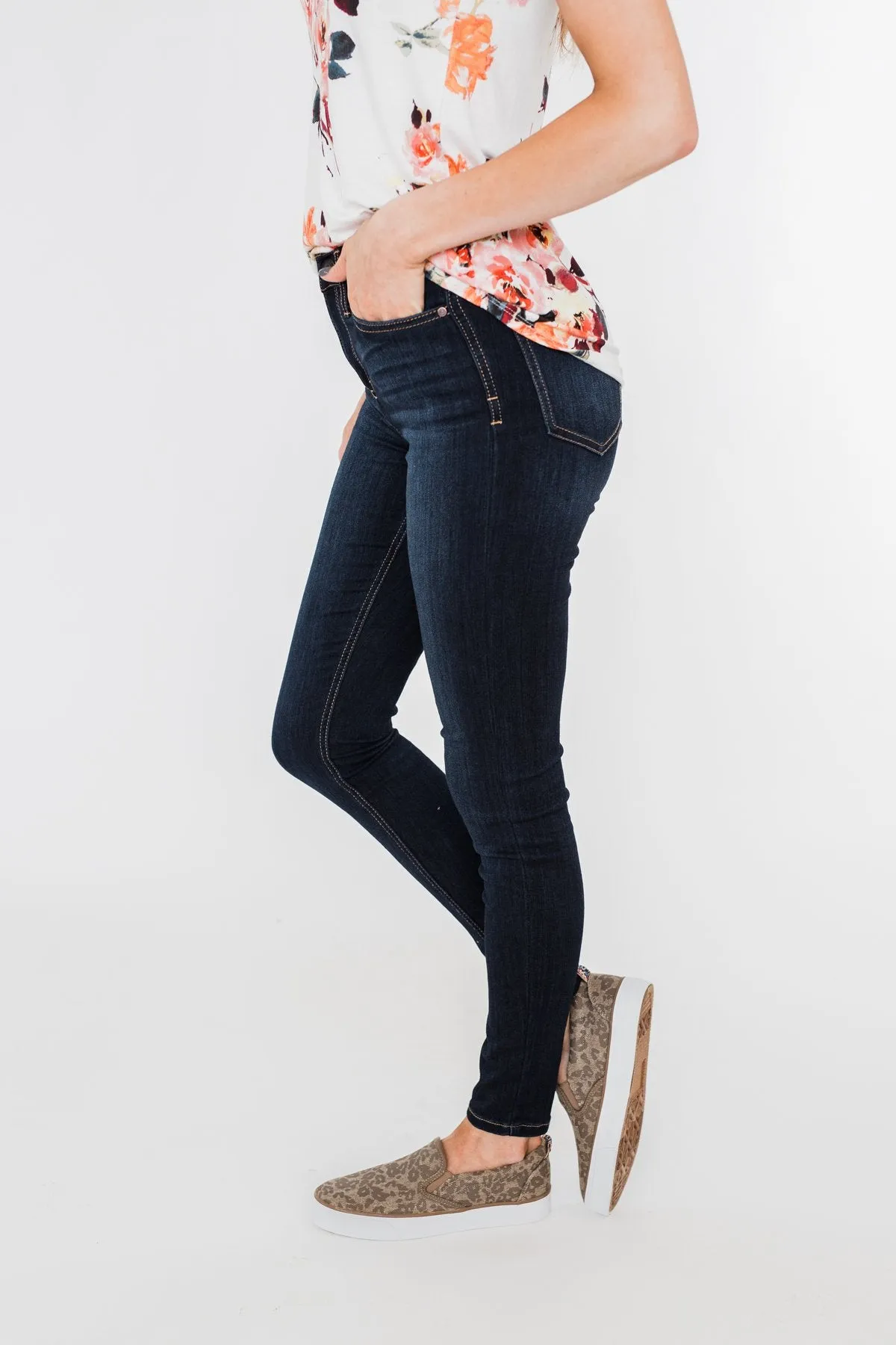 Celebrity Pink Ankle Skinny Jeans- Ashton Wash