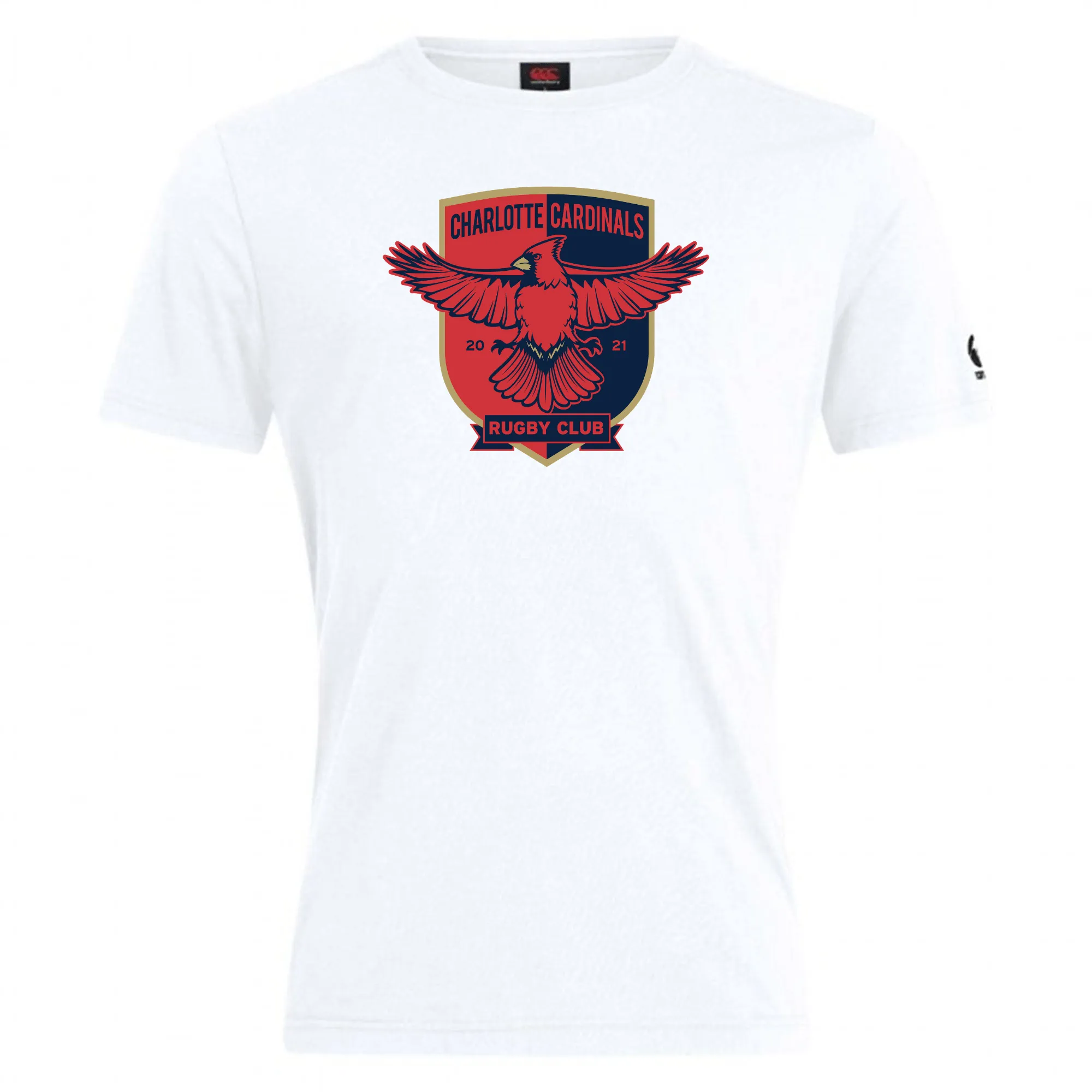 Charlotte Cardinals Rugby Club Club Plain Tee by Canterbury