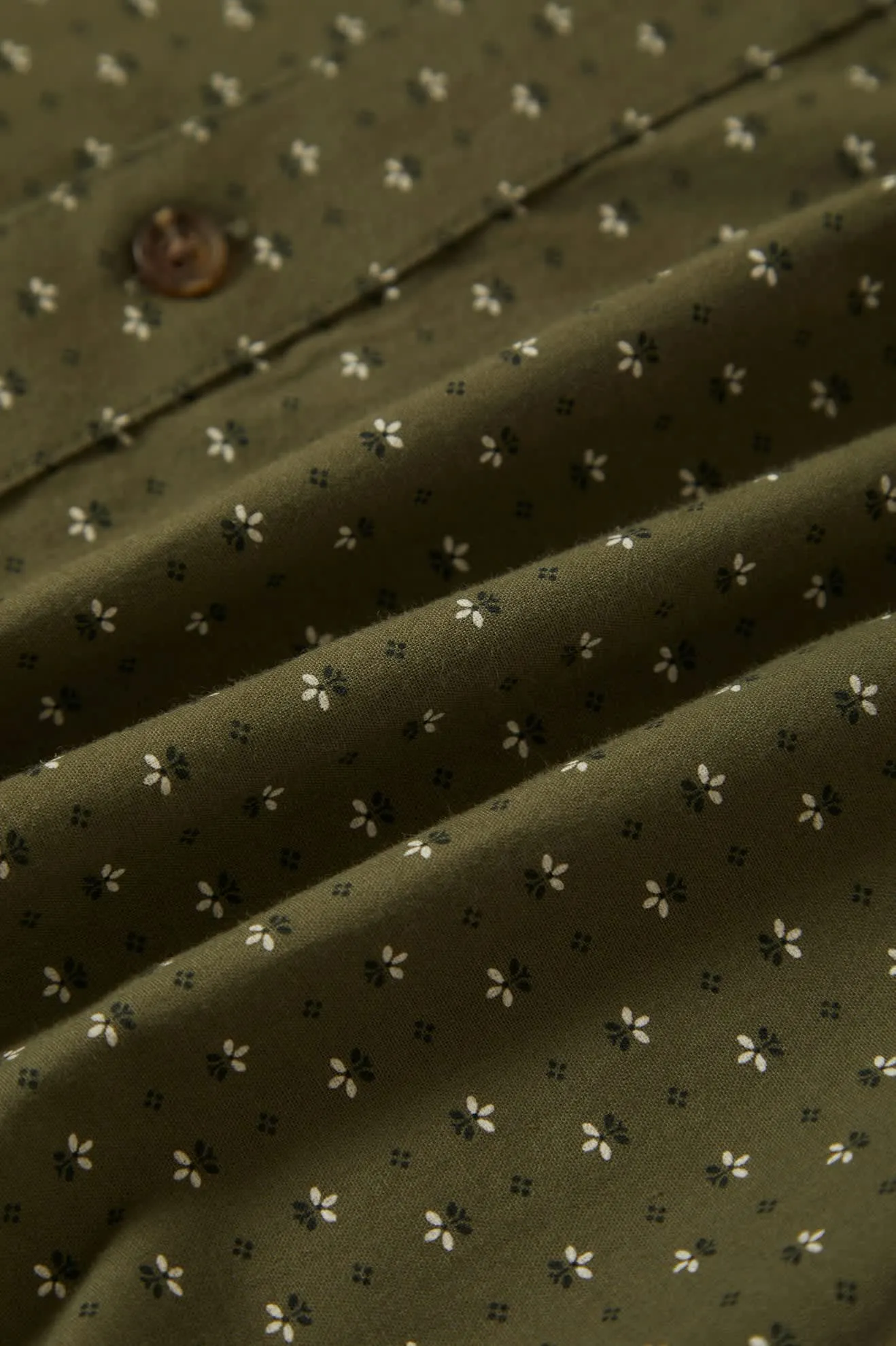 Charter Print S/S Shirt - Ivy Green/Micro Floral