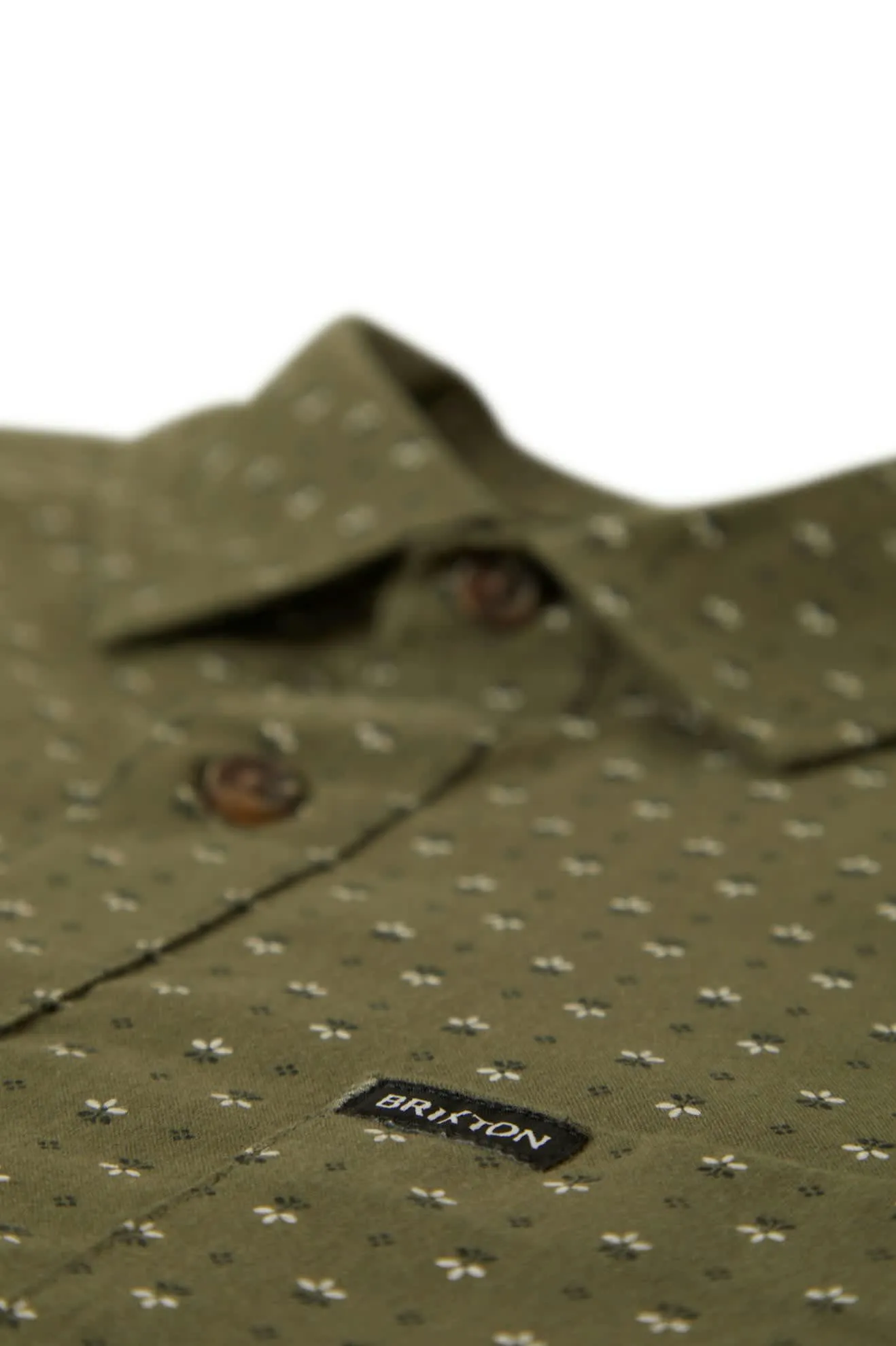 Charter Print S/S Shirt - Ivy Green/Micro Floral