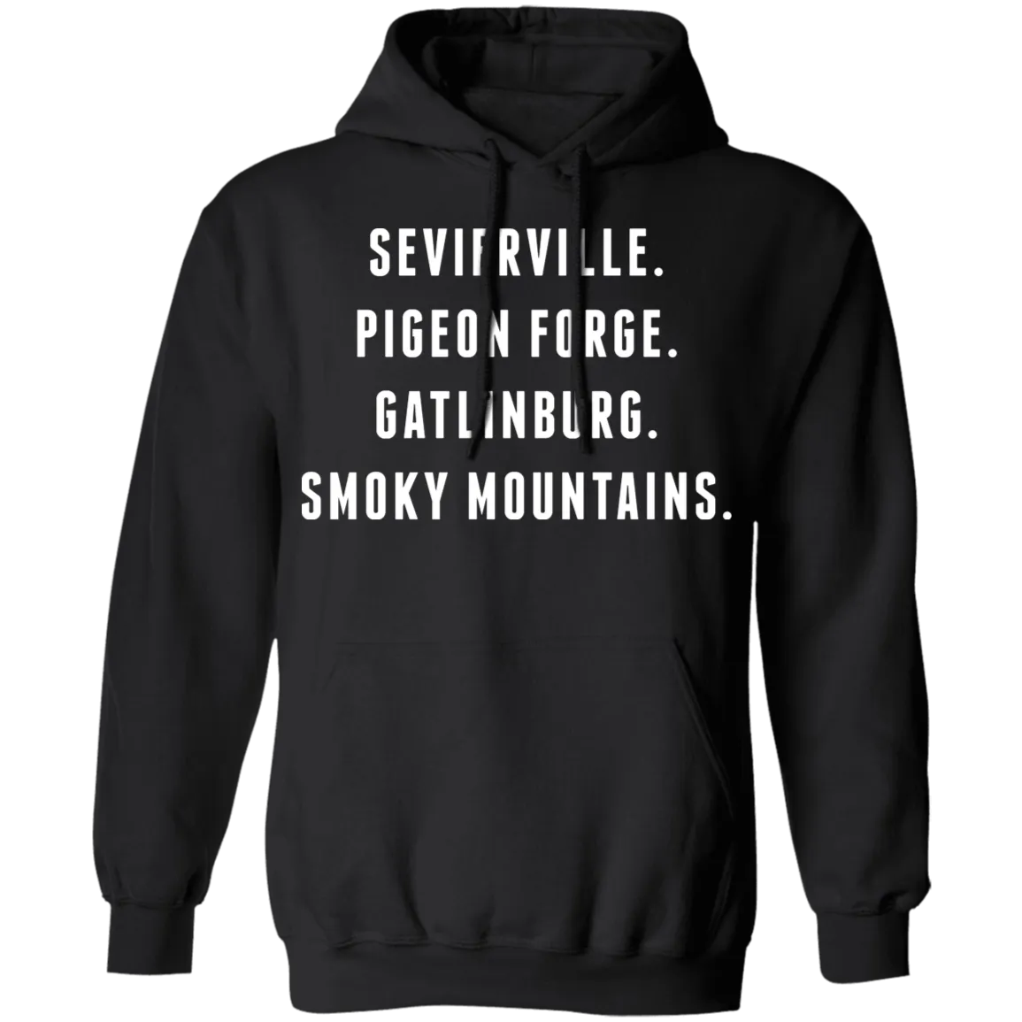 City Names (White) - Pullover Hoodie