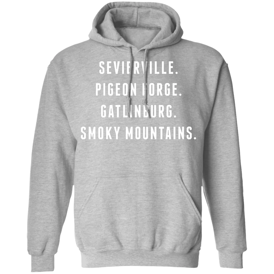 City Names (White) - Pullover Hoodie