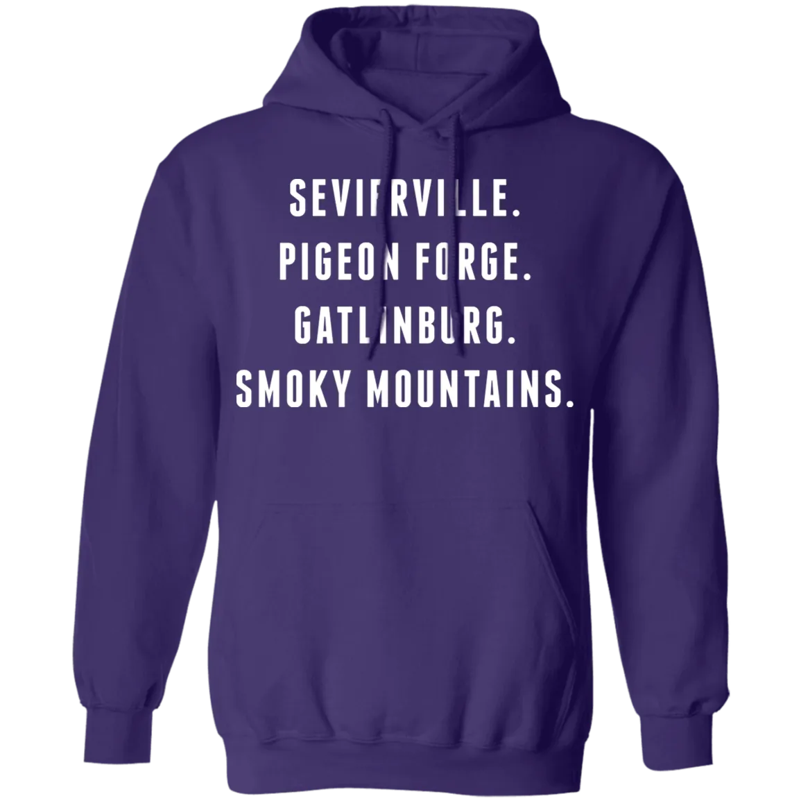 City Names (White) - Pullover Hoodie