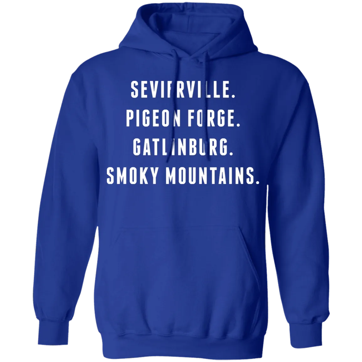 City Names (White) - Pullover Hoodie