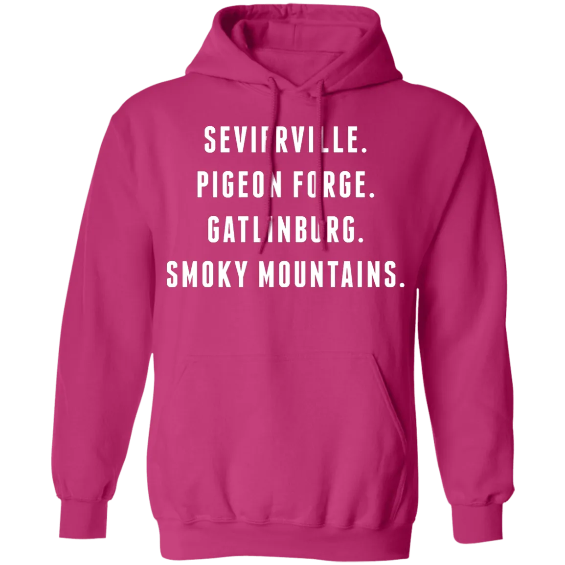 City Names (White) - Pullover Hoodie