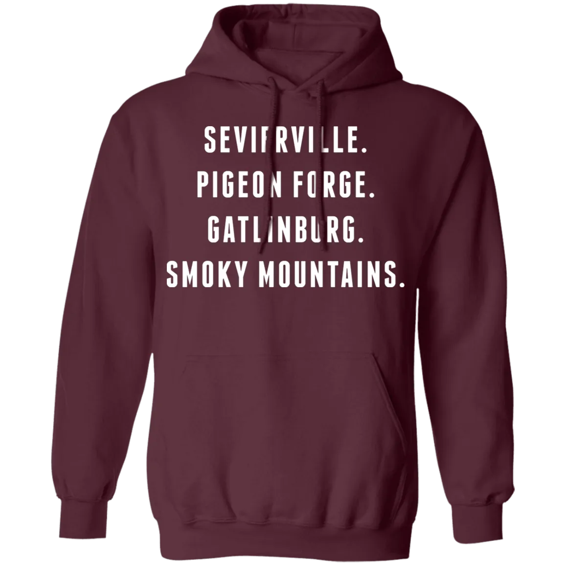 City Names (White) - Pullover Hoodie