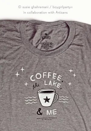Coffee, The Lake & Me Women's Graphic Tee