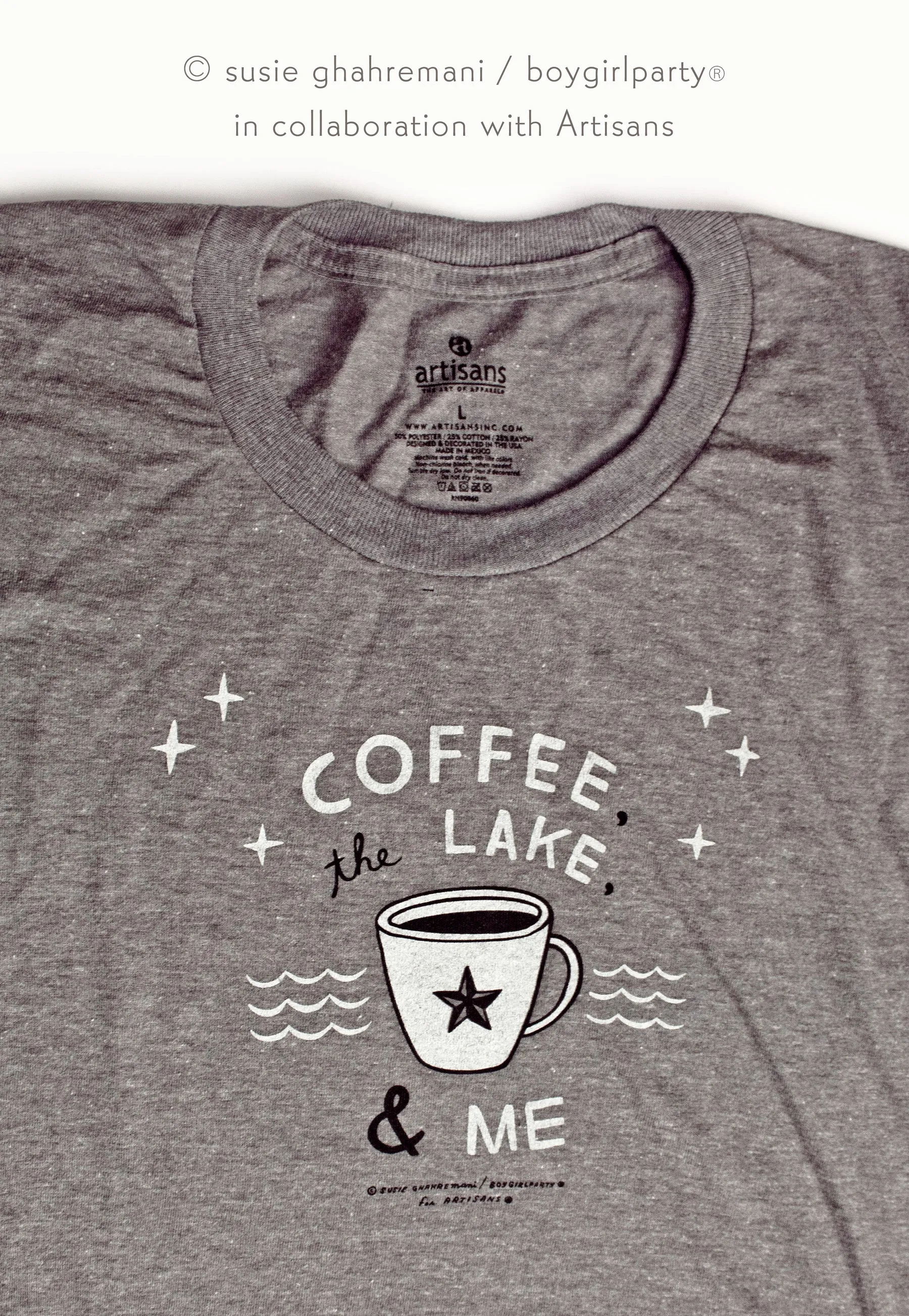 Coffee, The Lake & Me Women's Graphic Tee