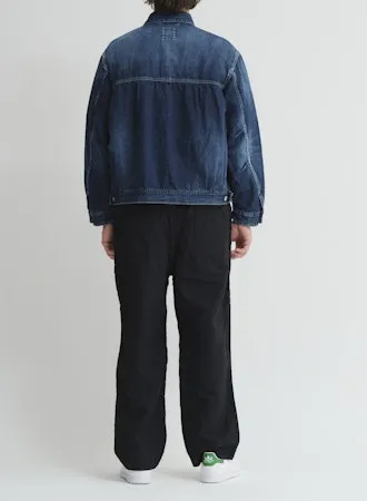 CO/LI Denim Short Jacket | Indigo Blue