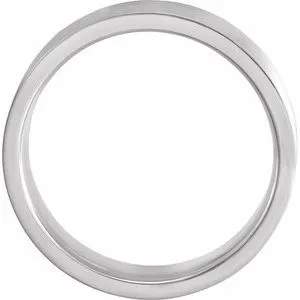 Concave Edge Band with Satin Finish 51936 - 4 mm - 7 mm