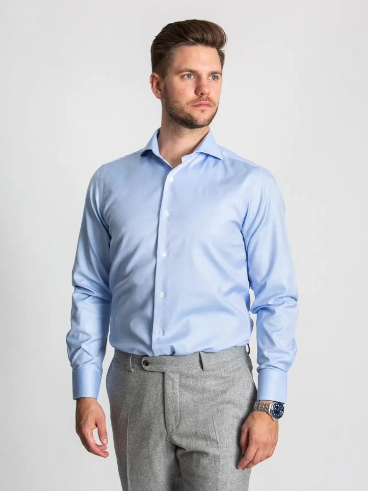 Cutaway Light Blue Non-Iron Premium Shirt