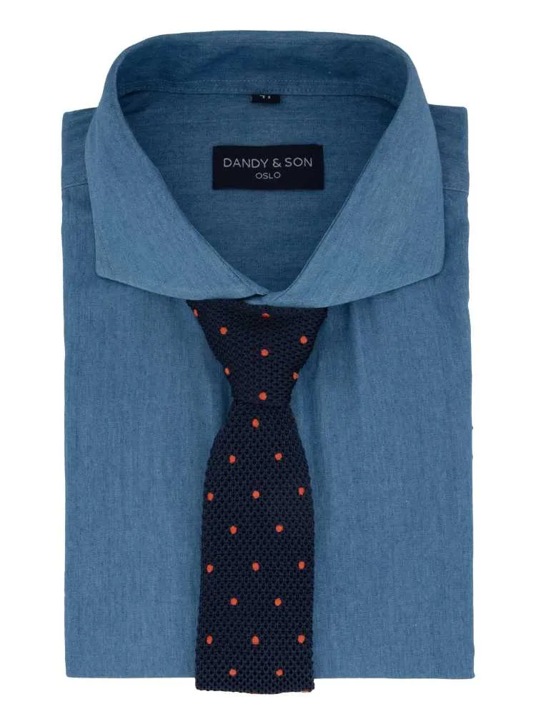 Cutaway Light Denim Shirt