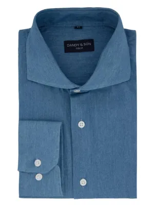 Cutaway Light Denim Shirt