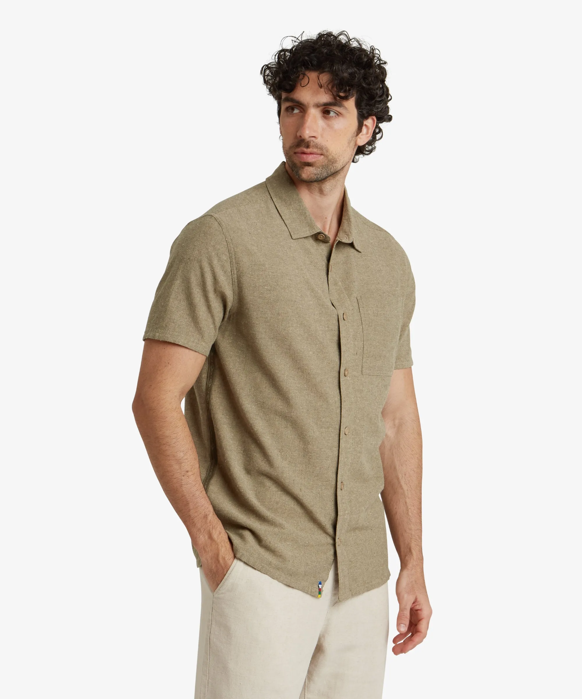 Daha Short Sleeve Shirt - Evergreen