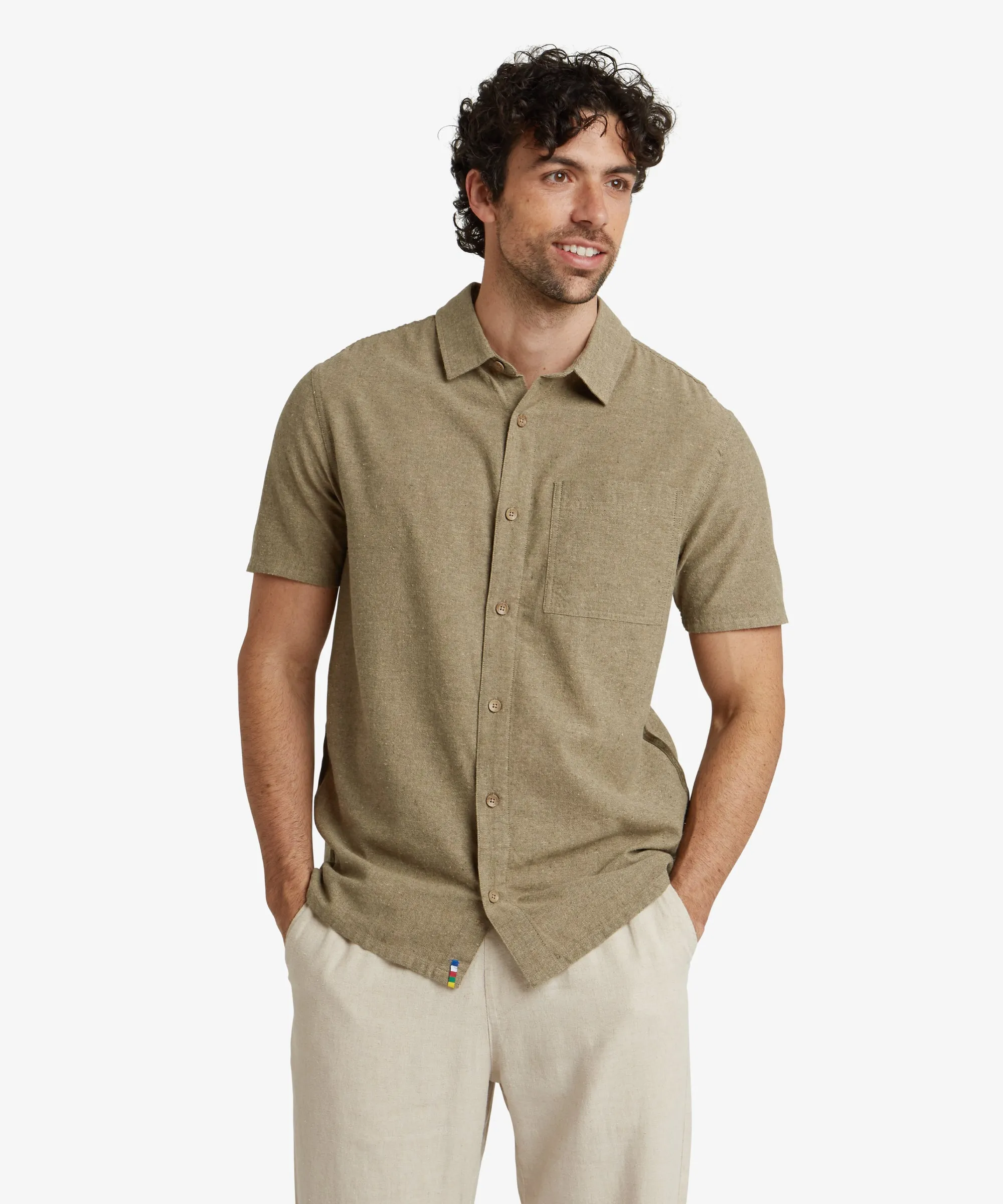 Daha Short Sleeve Shirt - Evergreen