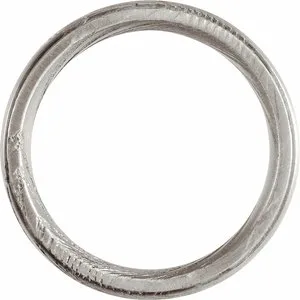Damascus Steel Patterned Flat Edge Band STST2 - 6 mm - 8 mm