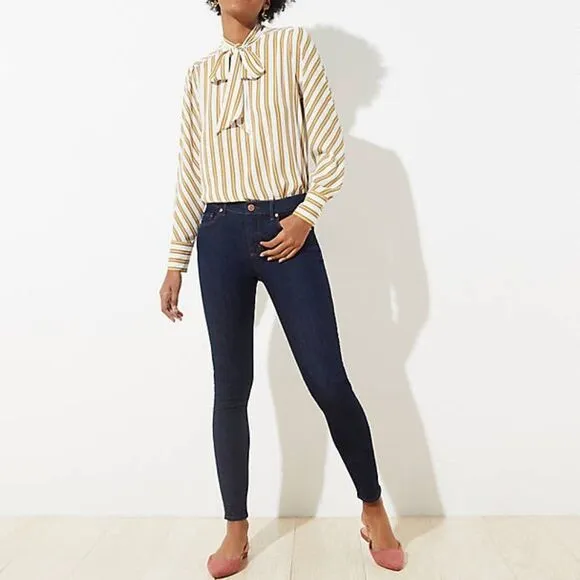 Dark Denim LOFT Modern Skinny Jeans (NWT)