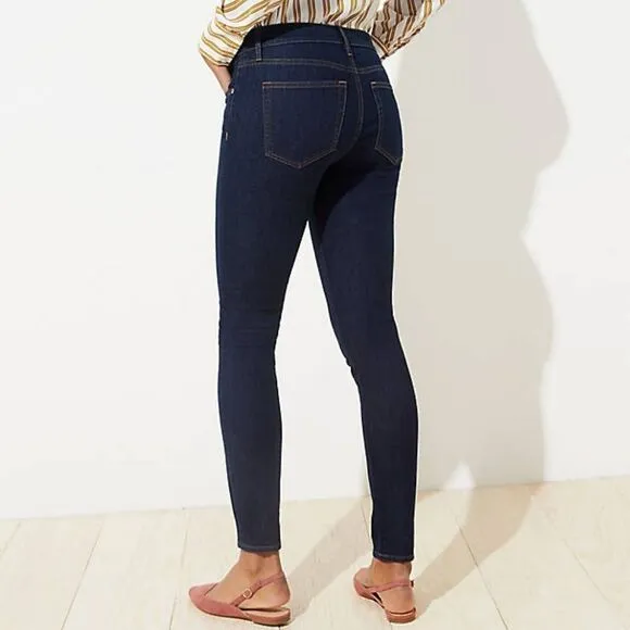 Dark Denim LOFT Modern Skinny Jeans (NWT)
