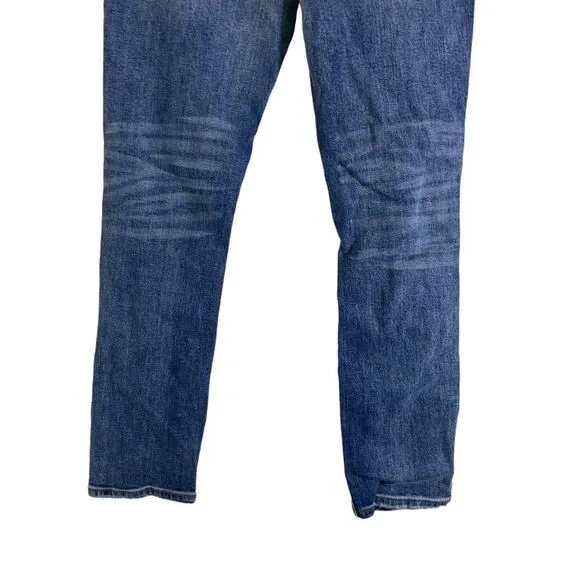 Dear John NWT Woman's Aiden Slim Girlfriend High Rise Distressed Jeans Size 25