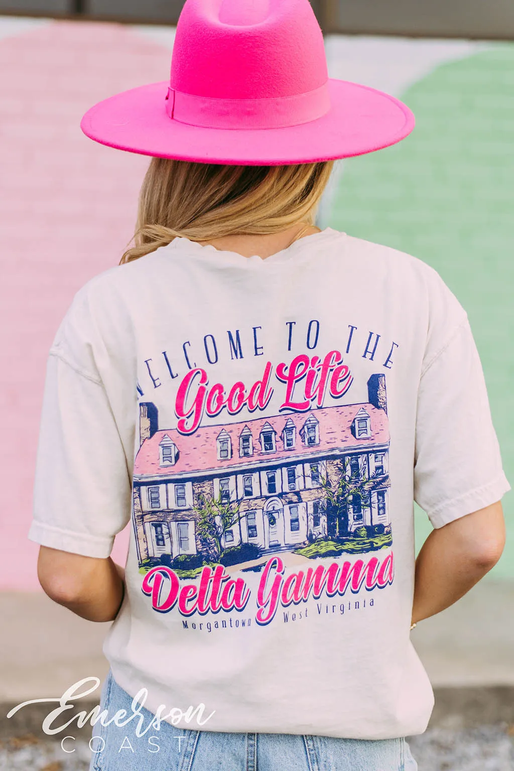 Delta Gamma Welcome To The Good Life Tee