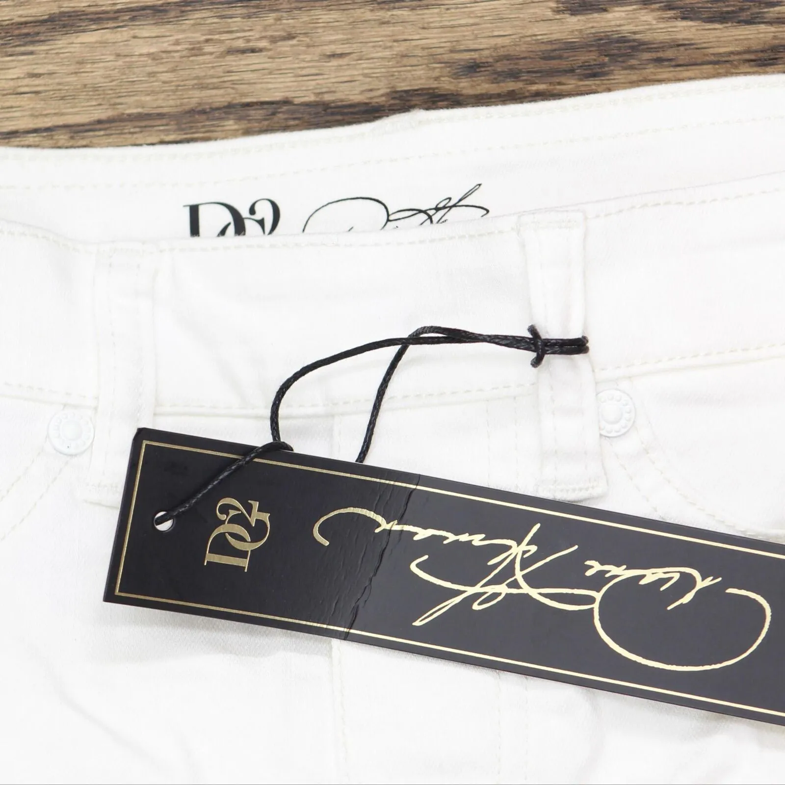 DG2 Womens Sorbet Denim Pull-On Skinny Jean 693814 White XS