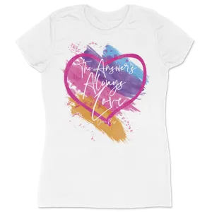 Diana Ross "The Answer's Always Love" Women's T-Shirt