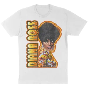 Diana Ross "The Seventies" T-Shirt in White