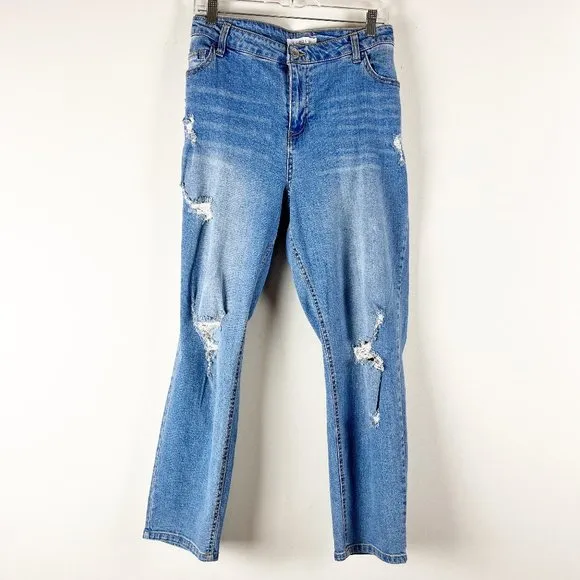 Eloquii Ditressed Jeans 18