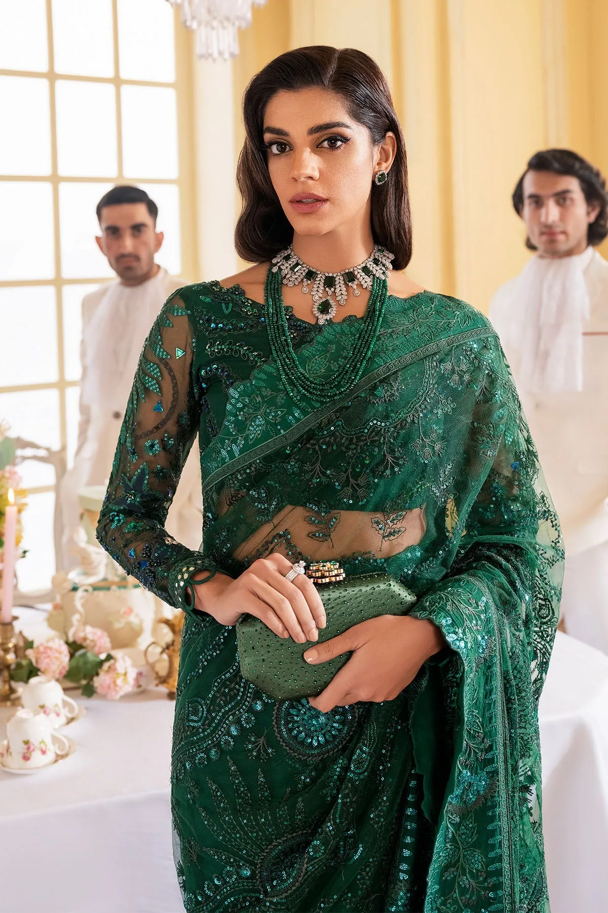 EMARALD | NUREH Women Unstitched Collection2023
