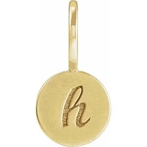 Engravable Disc Pendant/Charm 88225
