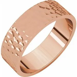Flat Band with Hammer Finish 51530 - 2 mm - 6 mm