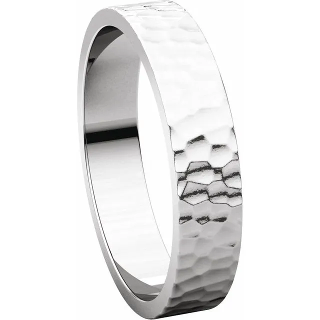 Flat Band with Hammer Finish 51530 - 2 mm - 6 mm