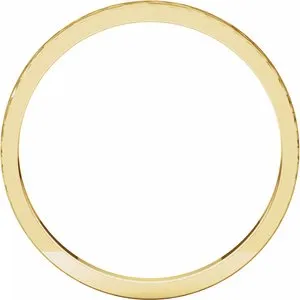 Flat Band with Hammer Finish 51530 - 2 mm - 6 mm