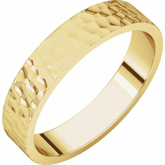 Flat Band with Hammer Finish 51530 - 2 mm - 6 mm