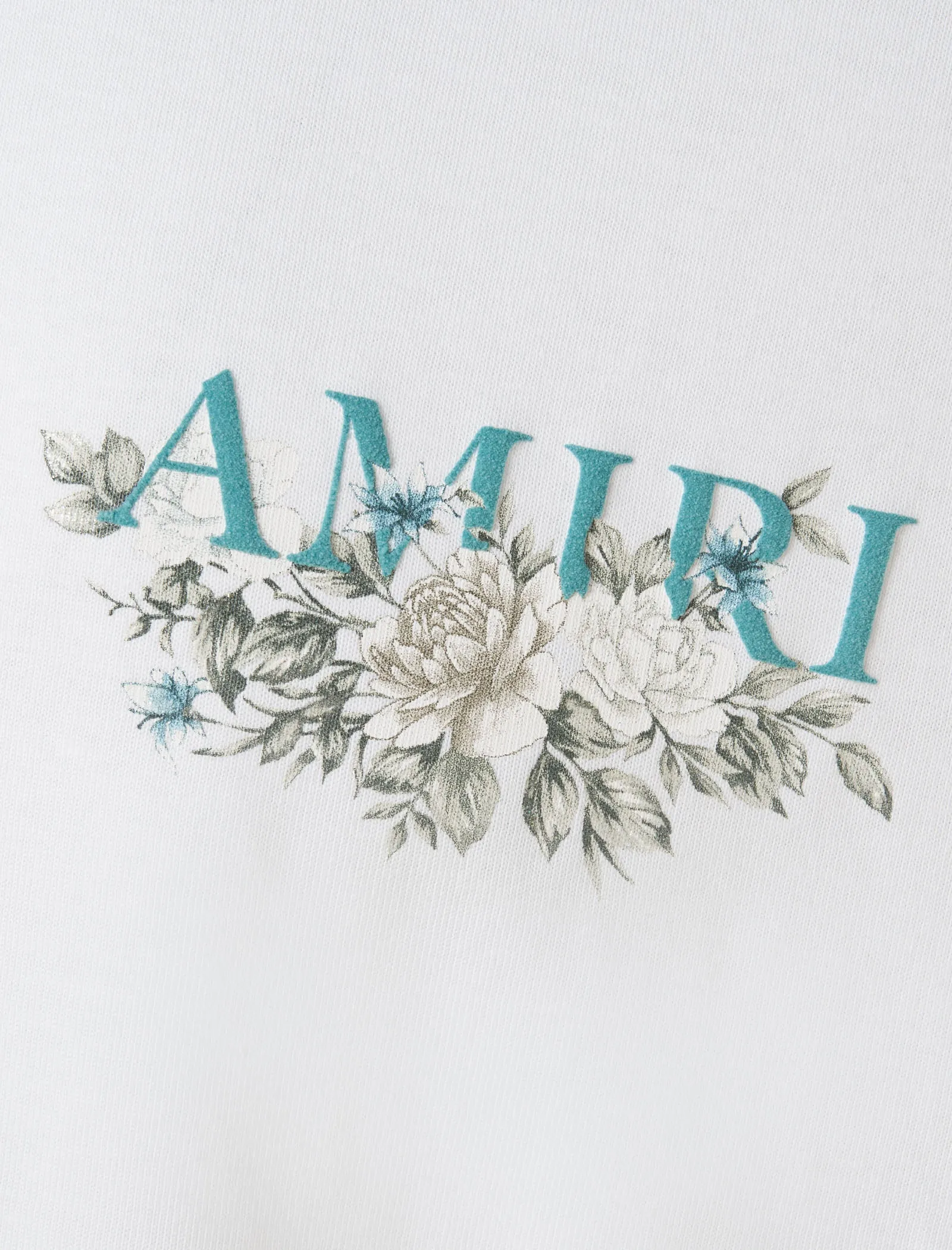FLORAL LOGO TEE
