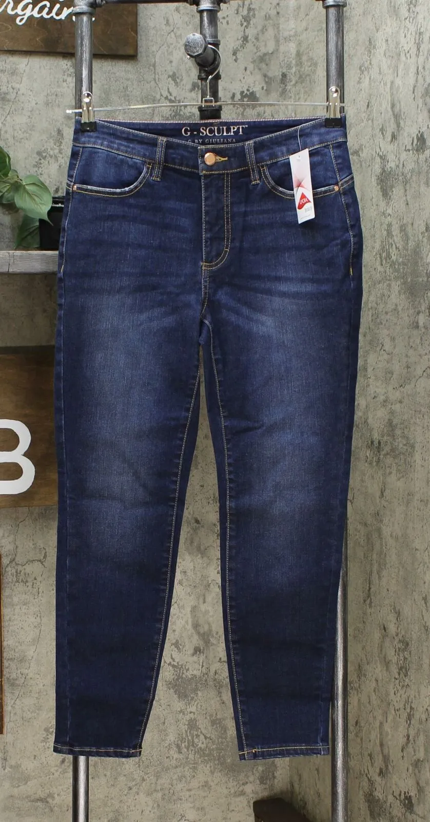 G by Giuliana Women's Petite G-Sculpt 101 Stretch Skinny Jeans