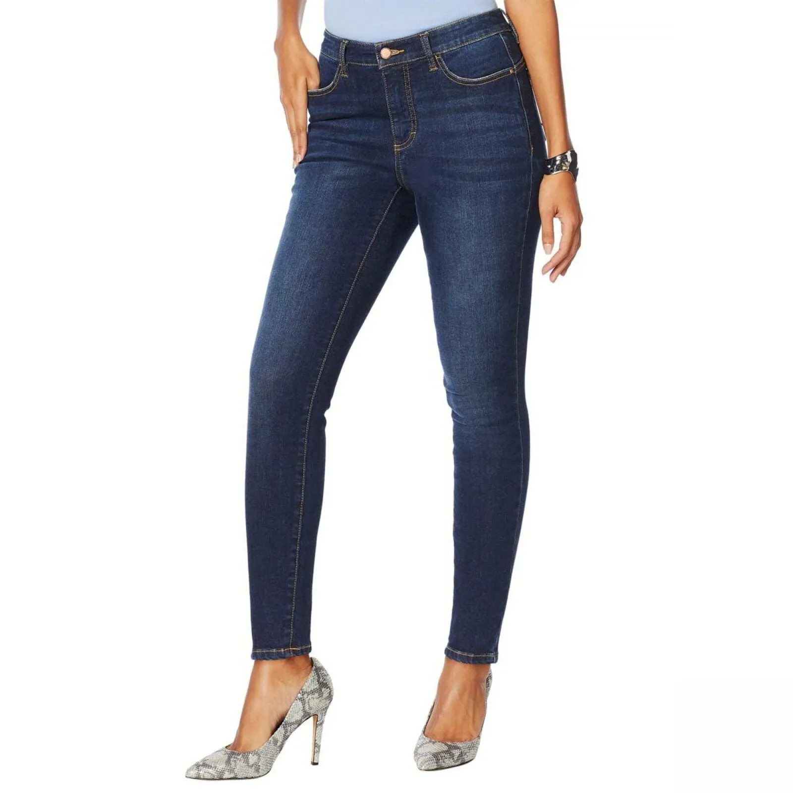 G by Giuliana Women's Petite G-Sculpt 101 Stretch Skinny Jeans