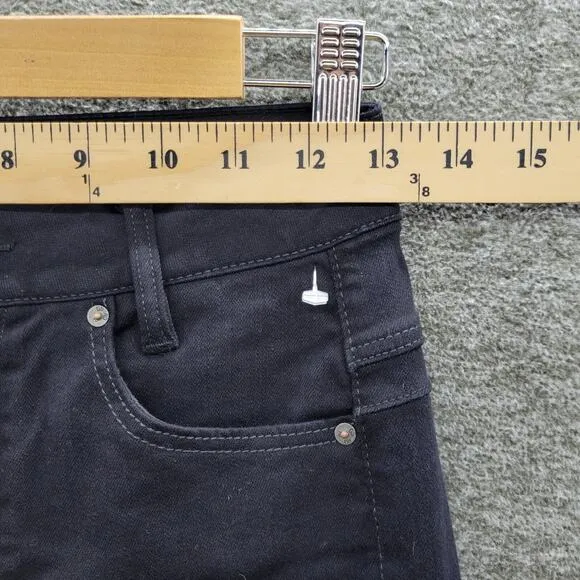 G-Star Raw D-STAQ Jeans Women's 26 Black Mid Rise Skinny Denim NWOT MSRP $180
