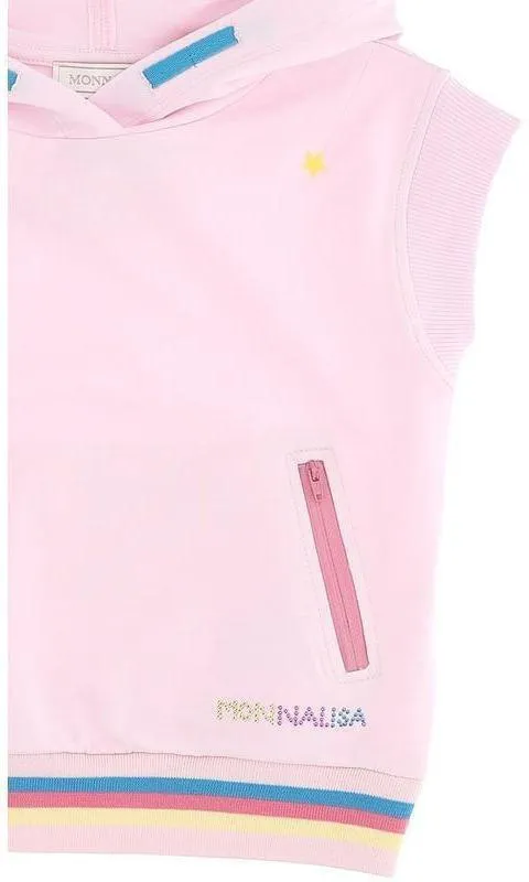 Girls Pink Loony Tunes Sweater