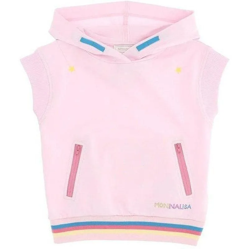 Girls Pink Loony Tunes Sweater
