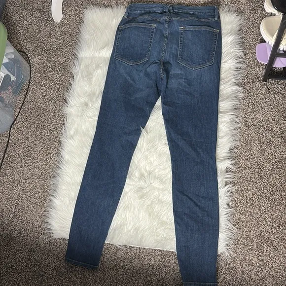 Good American Good Legs Blue Skinny Jeans Size 10/30