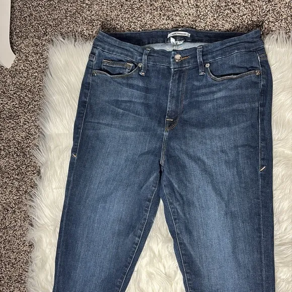 Good American Good Legs Blue Skinny Jeans Size 10/30