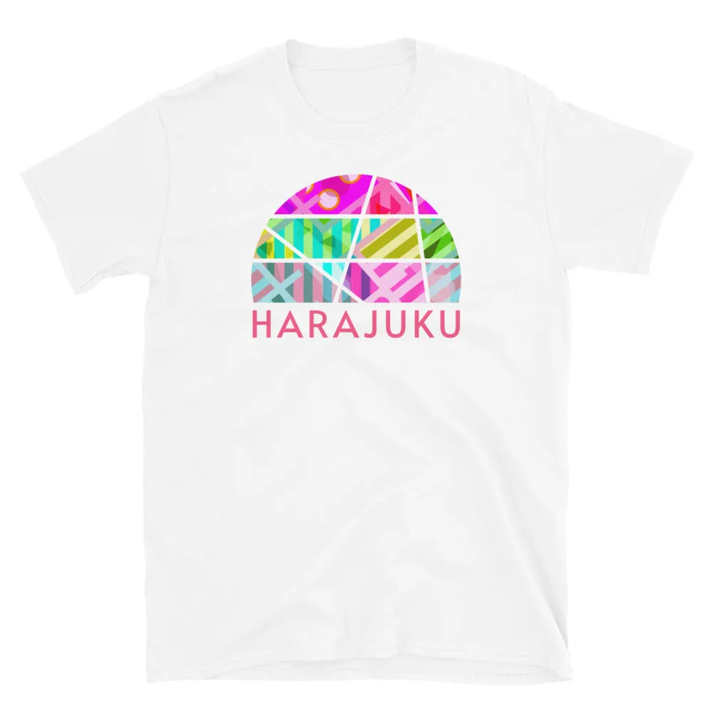 Graphic Short Sleeve T-Shirt, Harajuku