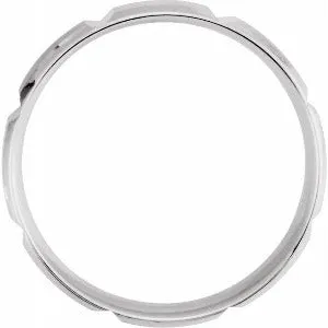 Grooved Beveled Edge Band 51286 - 6 mm