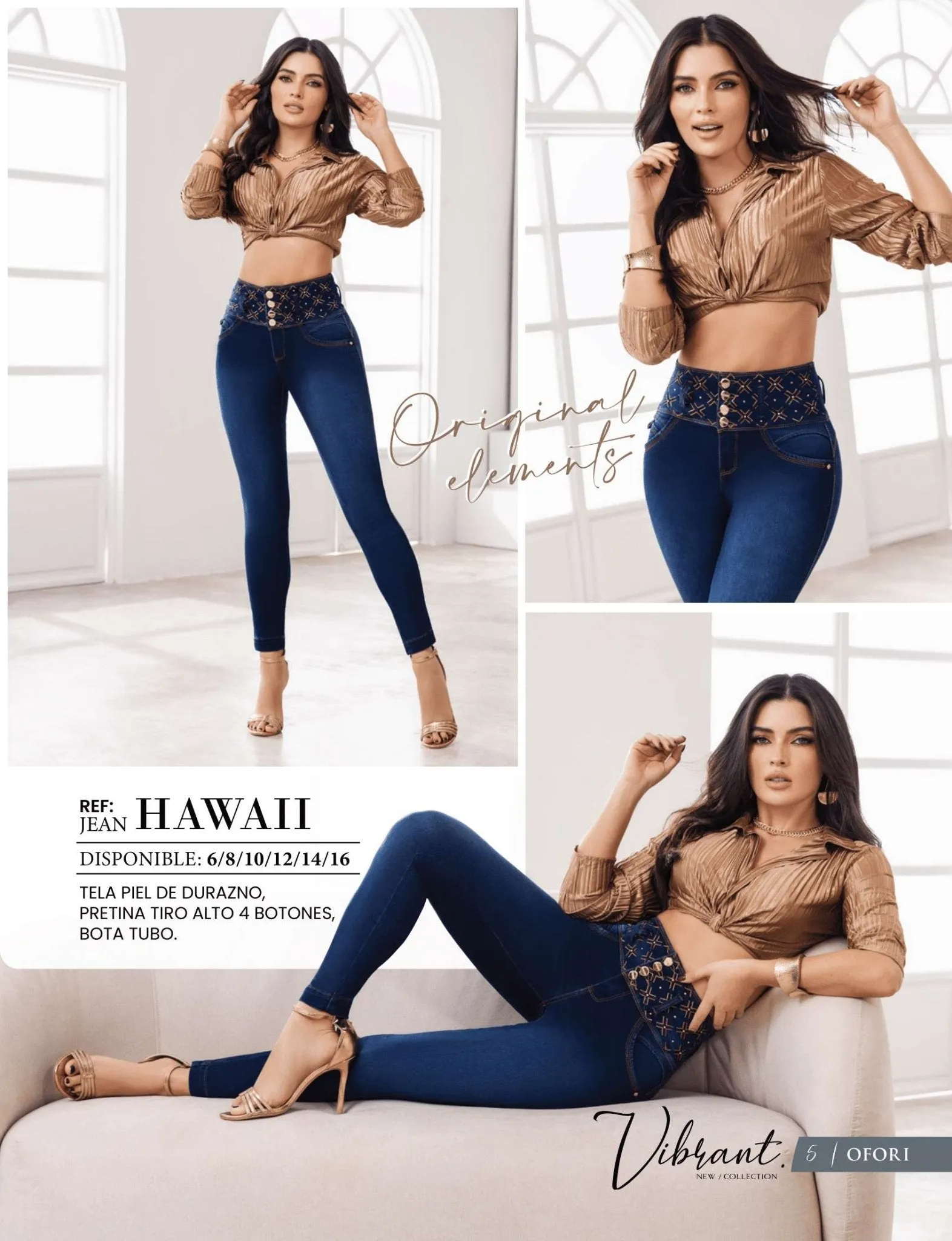 Hawai 100% Authentic Colombian Push Up Jeans