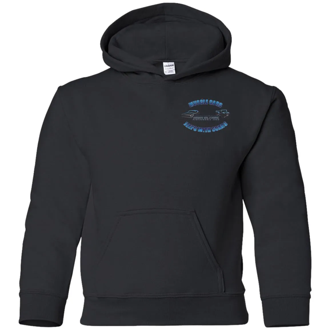 High Octane G185B Gildan Youth Pullover Hoodie