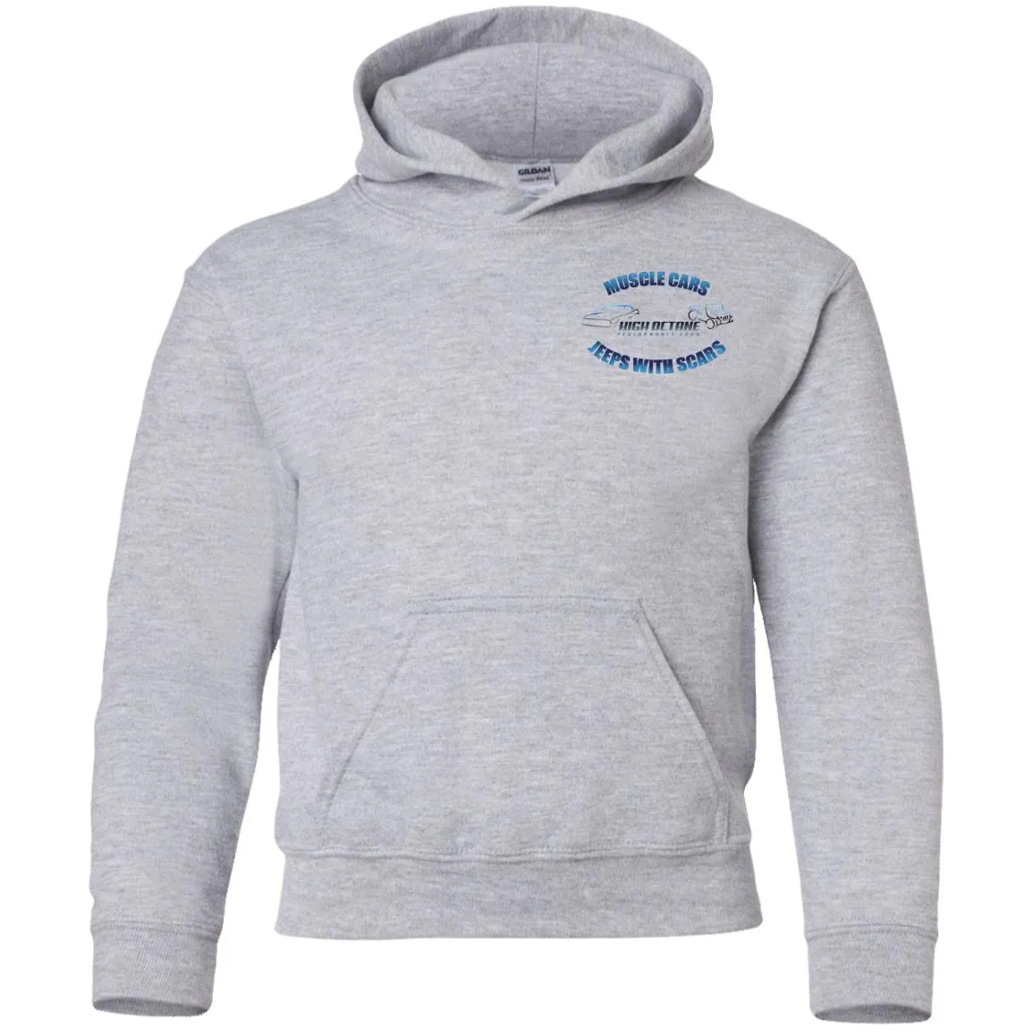High Octane G185B Gildan Youth Pullover Hoodie