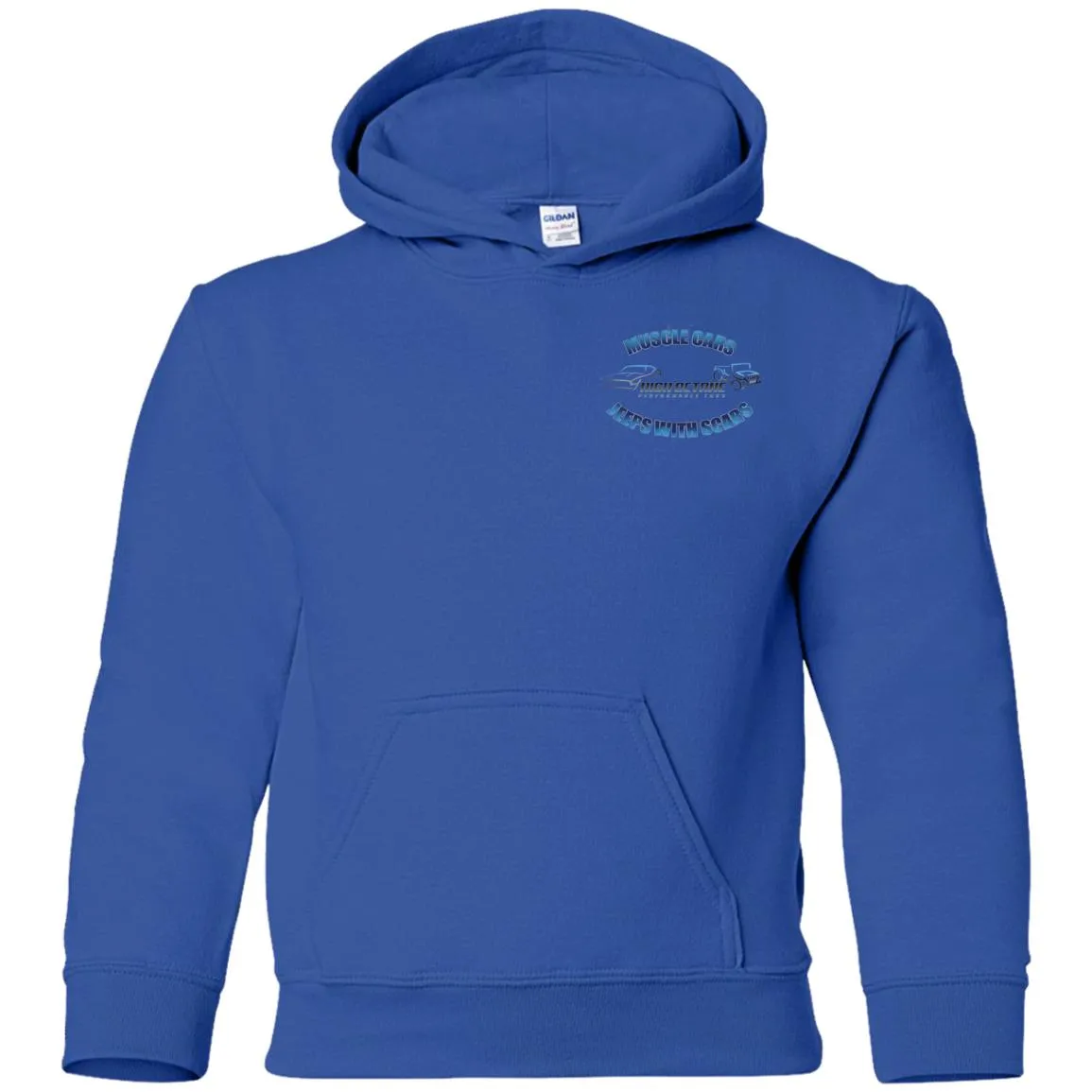 High Octane G185B Gildan Youth Pullover Hoodie