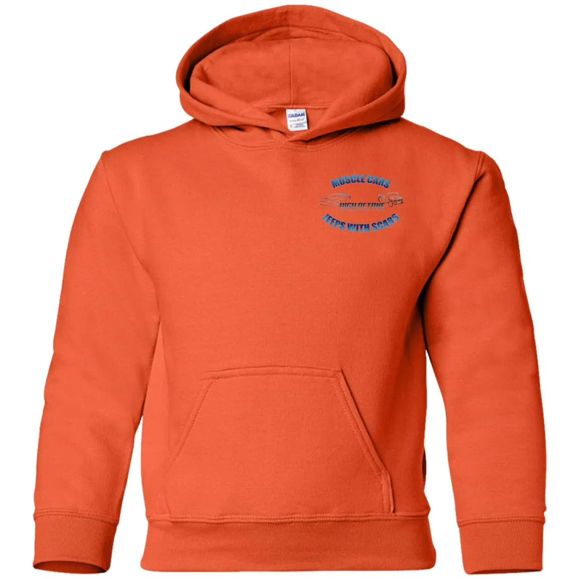 High Octane G185B Gildan Youth Pullover Hoodie